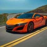 2019 Acura NSX driving