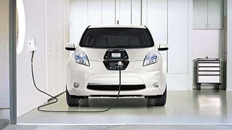 Nissan leaf store home charging