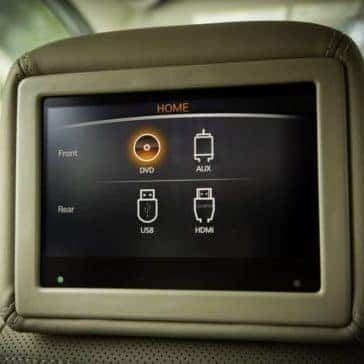 Headrest screens in 2019 Nissan Pathfinder