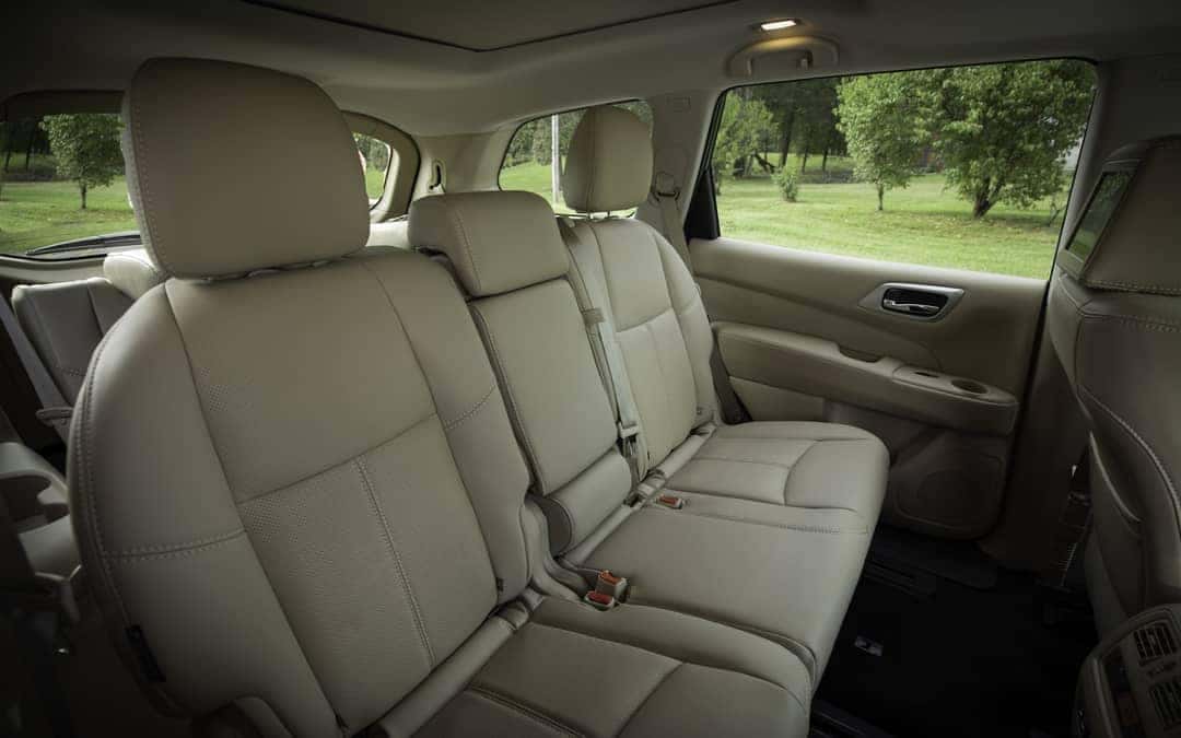 Rear seating in 2019 Nissan Pathfinder