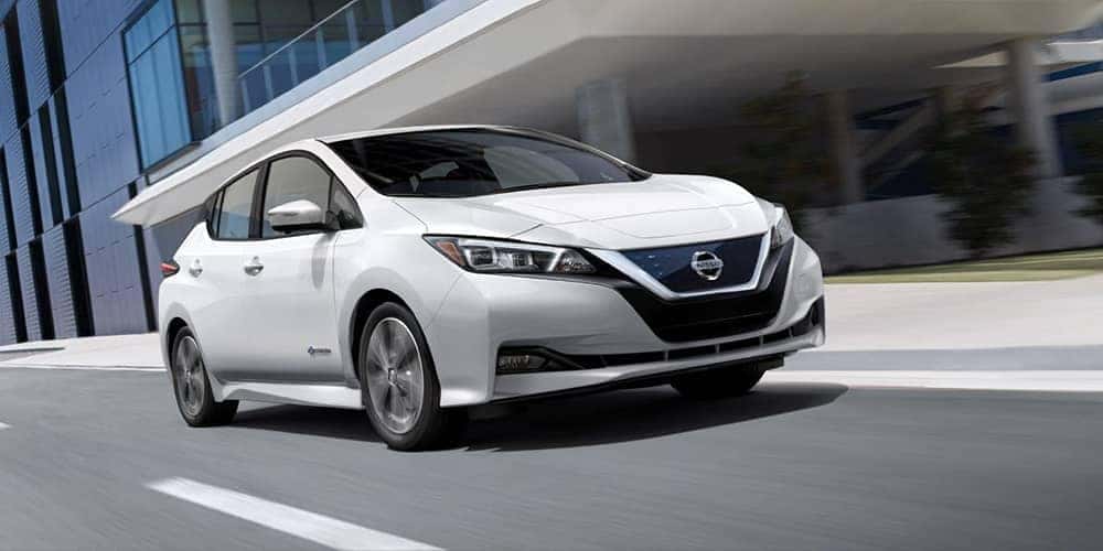 2019 Nissan Leaf White