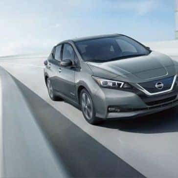 2019 Nissan Leaf Driving