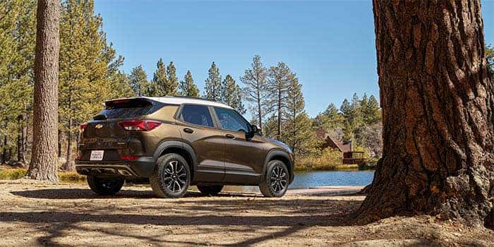 2021 Chevrolet Trailblazer Parked by Lake