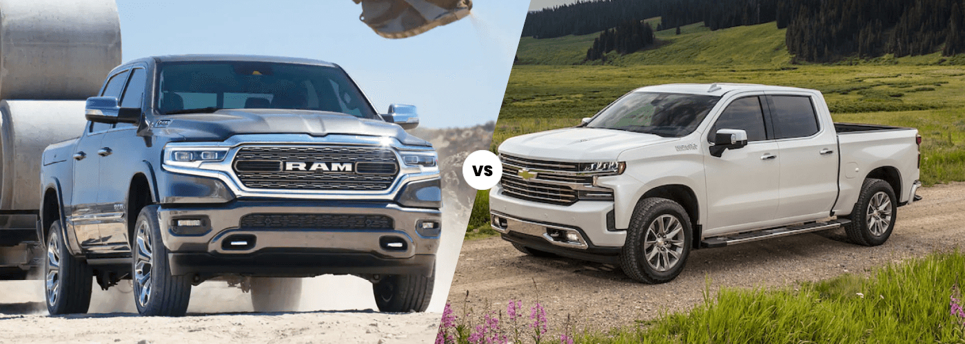 2021 Ram 1500 vs Chevy Silverado 