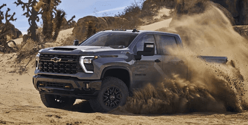 Chevy Silverado 2500 In The Dirt