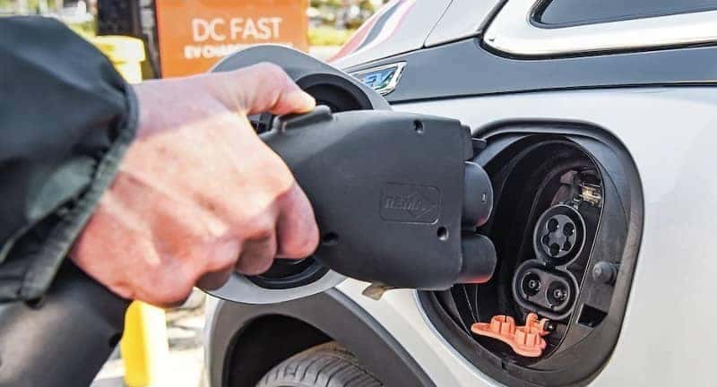 Where to charge chevy outlet bolt