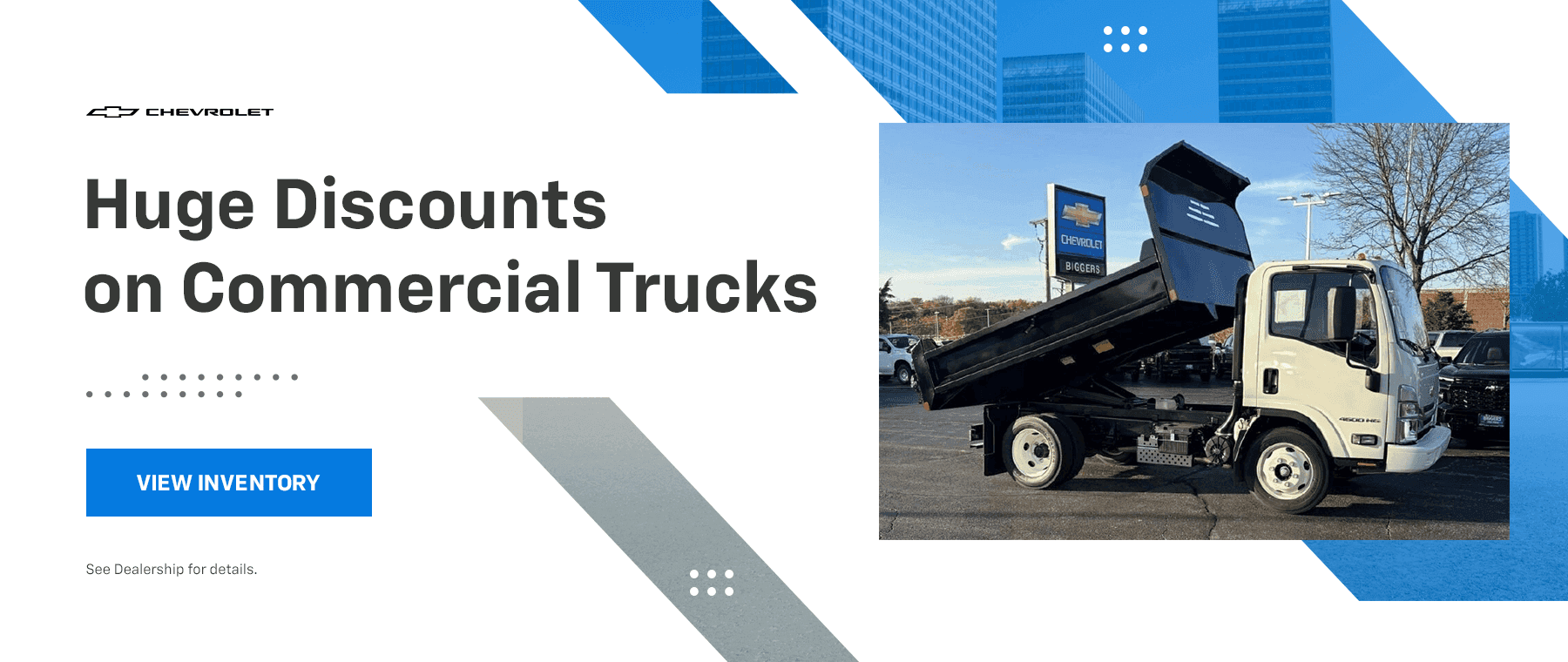 Huge Discounts on Commercial Trucks