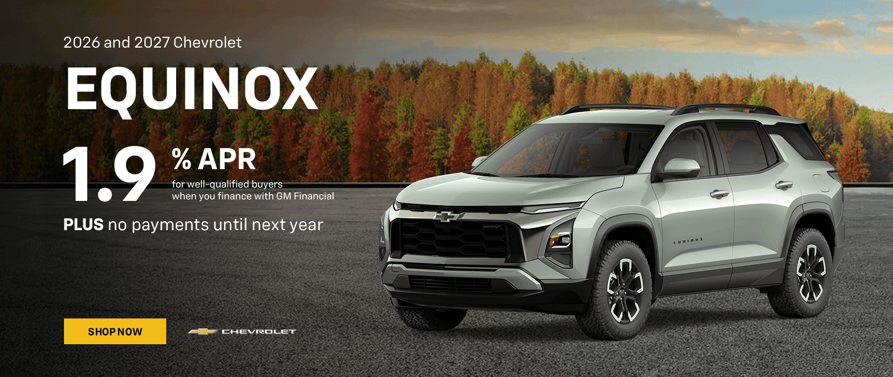2026 and 2027 Chevrolet Equinox