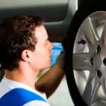 Auto mechanic in his workshop