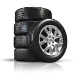 Set of car wheels