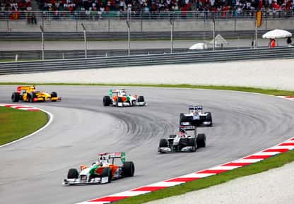Formula 1. Sepang. April 2010