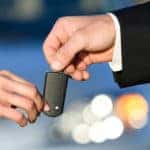 Man Getting Keys