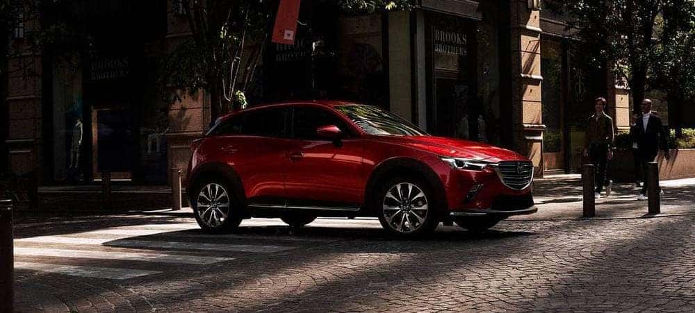 2019 Mazda CX-3 Red Side View