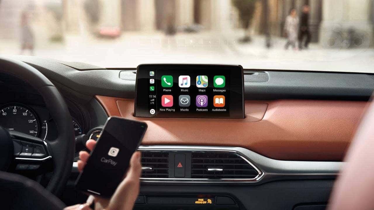 2019 Mazda CX-9 Apple Carplay connectivity