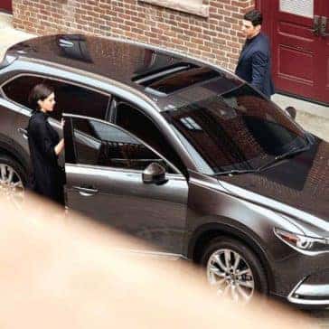 2019 Mazda CX-9 Parked in the city
