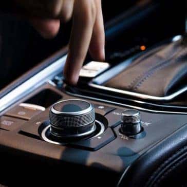 2019 Mazda CX-5 center console control knob