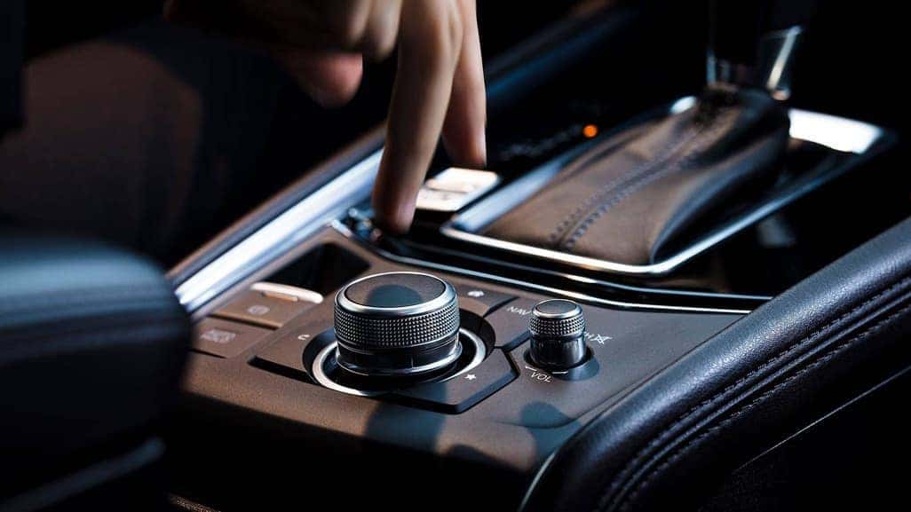 2019 Mazda CX-5 center console control knob