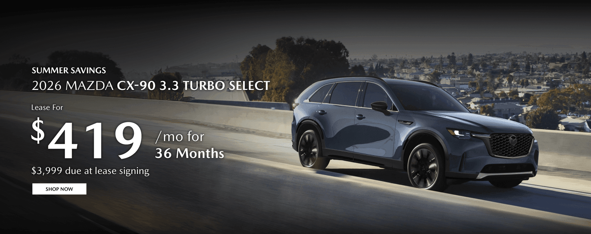 2026 Mazda CX-90 3.3 Turbo Select