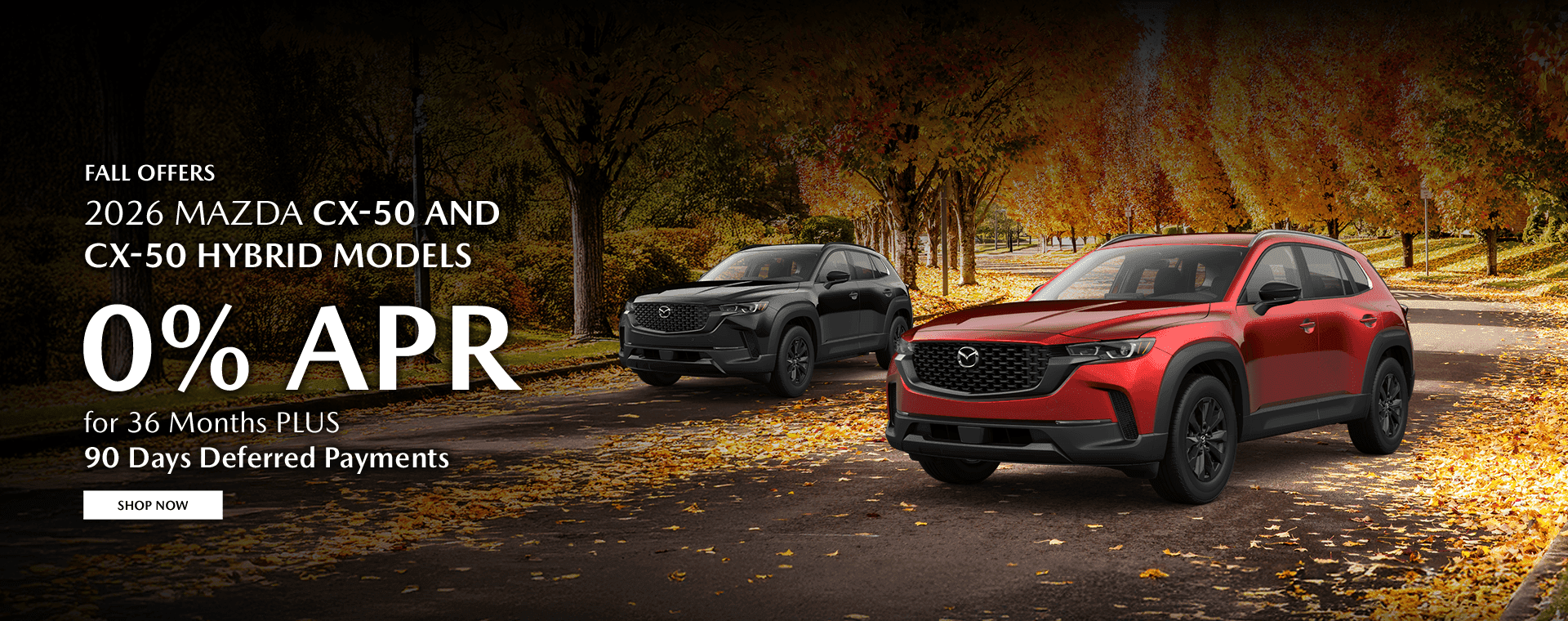 2026 Mazda CX-50 and CX-50 Hybrid