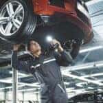 BMW service technician