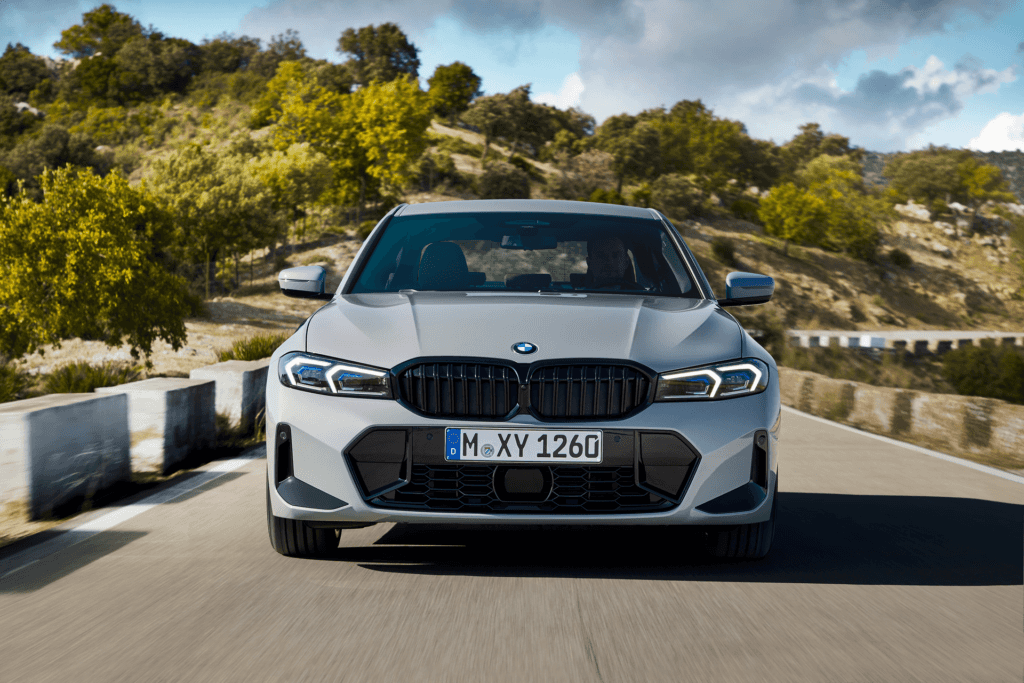 Exterior of a 2024 BMW 3 Series in Wesley Chapel