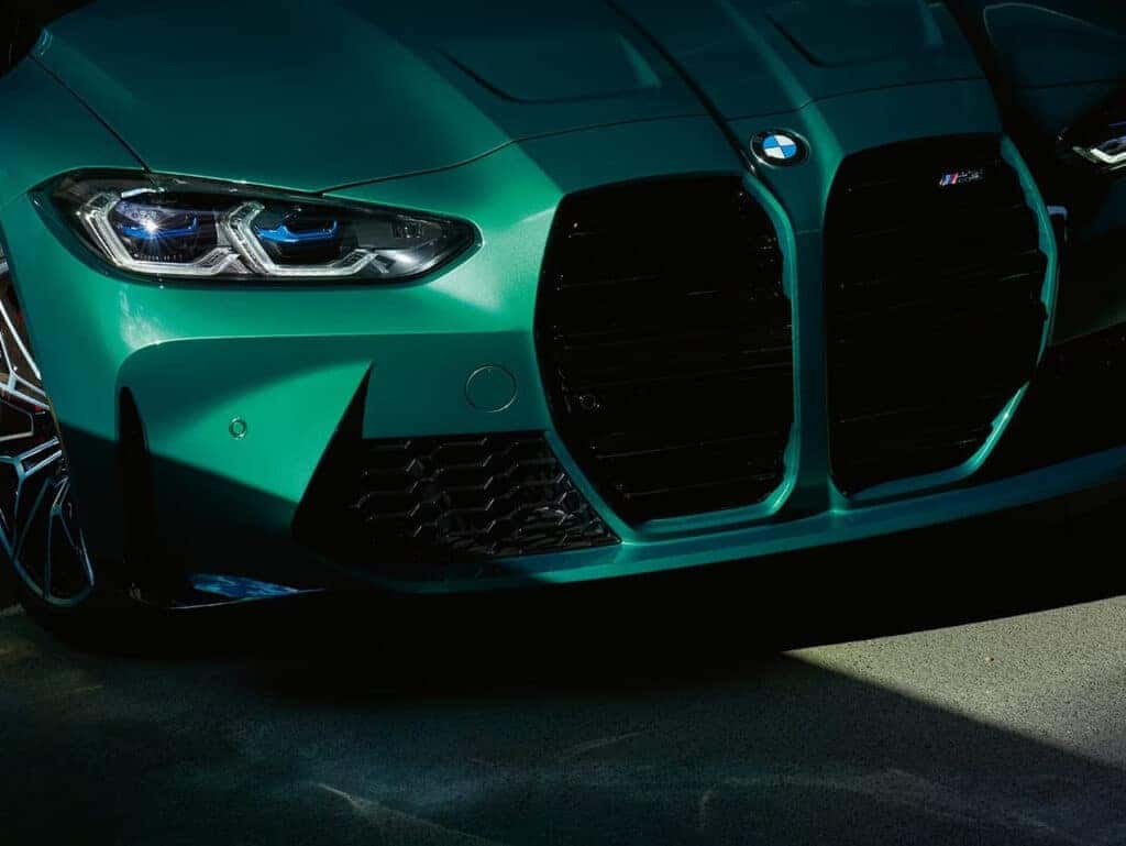 Emerald 2024 BMW M3 hood in Wesley Chapel
