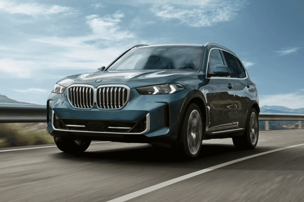 A 2026 BMW X5 on the road