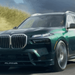 SUV with BMW warranty coverage driving on the road
