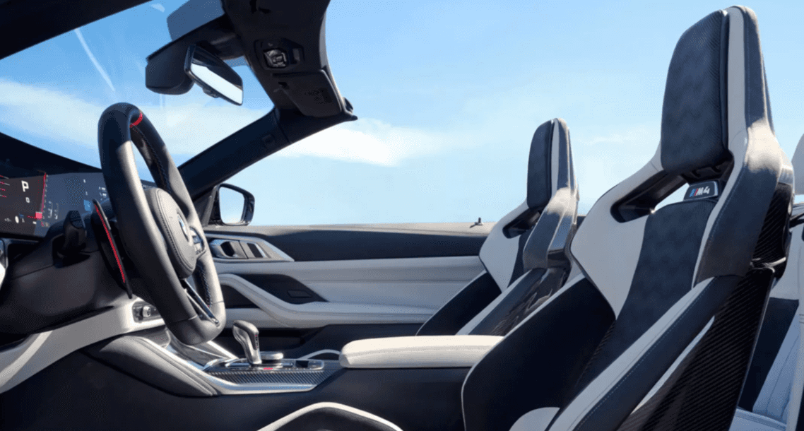 2027 BMW M4 Convertible Interiror