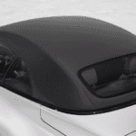 Soft-top roof of a BMW convertible