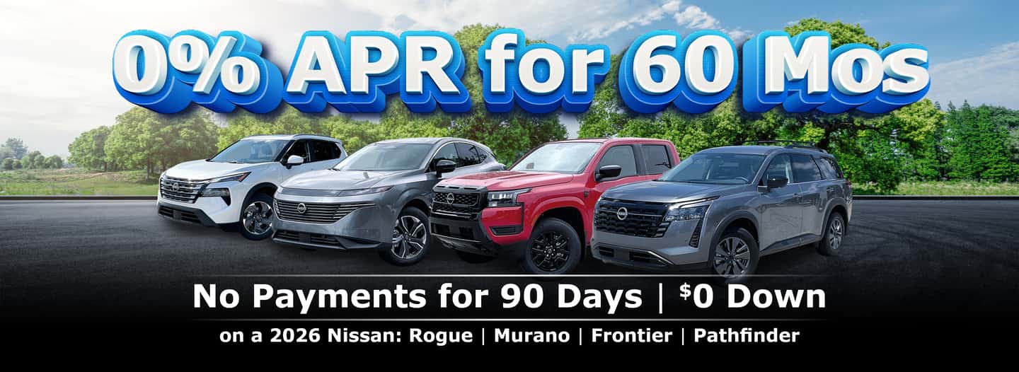 No Payments for 90 Days | $0 Down
