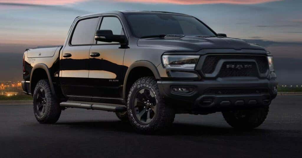 2024 RAM 1500 Parked At Night