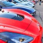 Car Show With Sports Cars