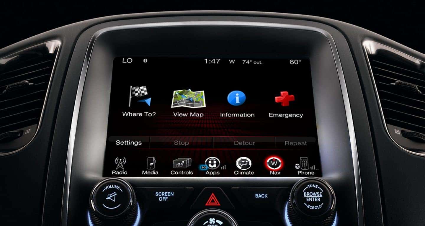 2018 Dodge Durango technology features