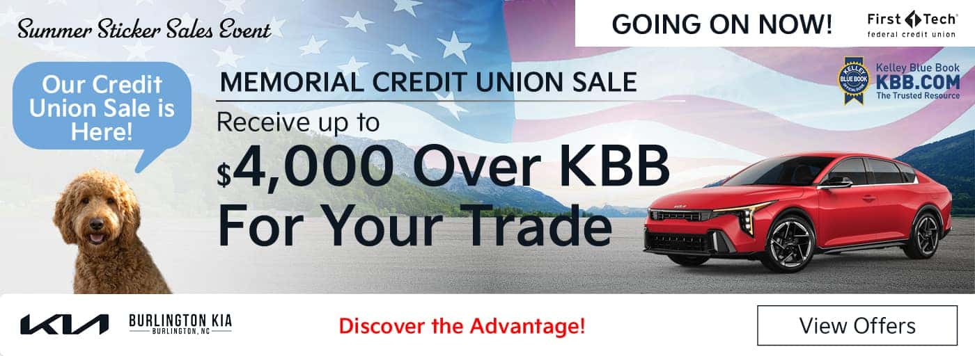 Receive up to $4,000 Over KBB For Your Trade