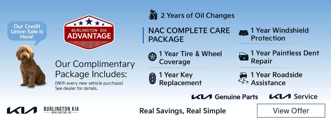 Burlington Kia Advantage Package