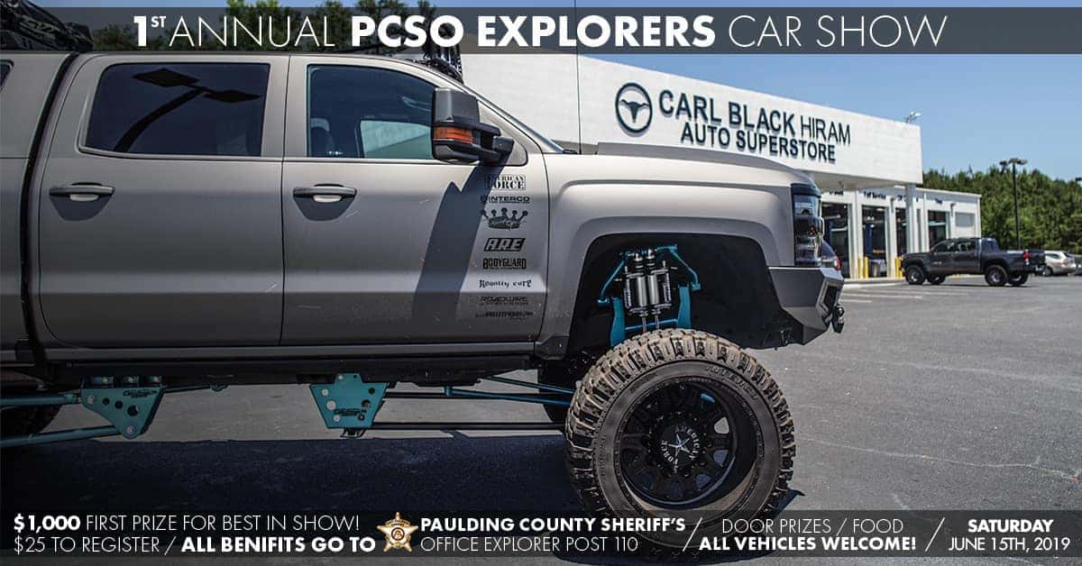 1st Annual Paulding County Sheriff's Office Car Show Carl Black Hiram