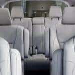 2021 Honda Pilot Elite interior with Gray Leather seating upholstery