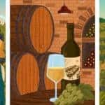 winery and vineyard landscape