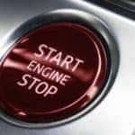 close up photo of push-button ignition
