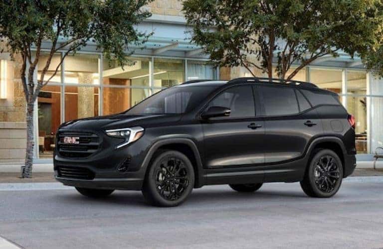 GMC Terrain parked on a road