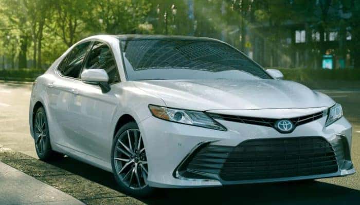 2022 Toyota Camry parked on a street