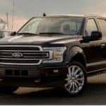 Black 2019 Ford F-150 at a Marina