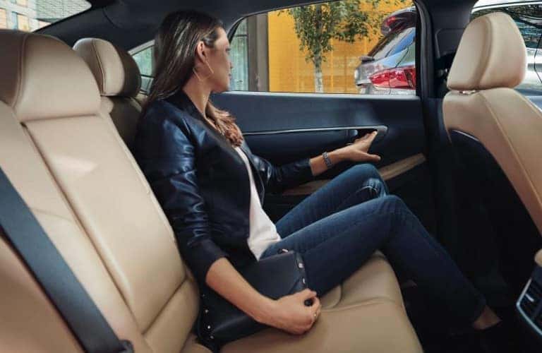 2020 Hyundai Sonata rear seats