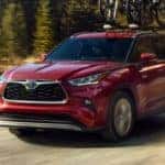 2021 Toyota Highlander on a road