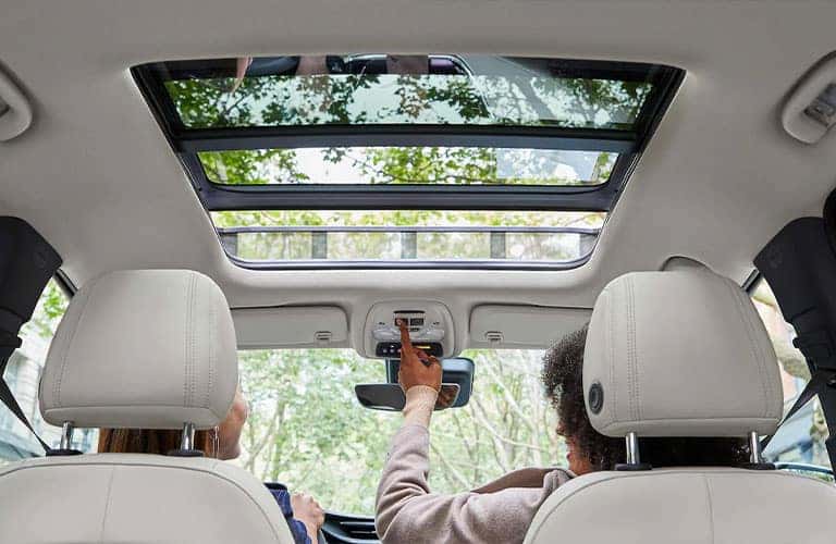 2021 Buick Encore sunroof view