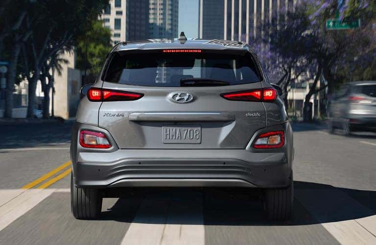 2021 Hyundai Kona EV rear view