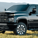 2023 Chevrolet Silverado HD in a field