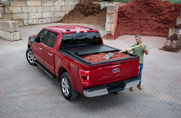 2023 Ford F-150 at a work site