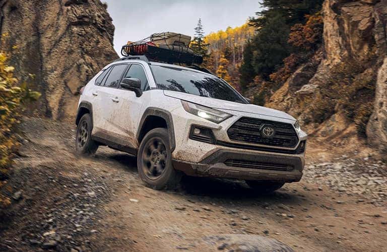 2022 Toyota RAV4 in white front view